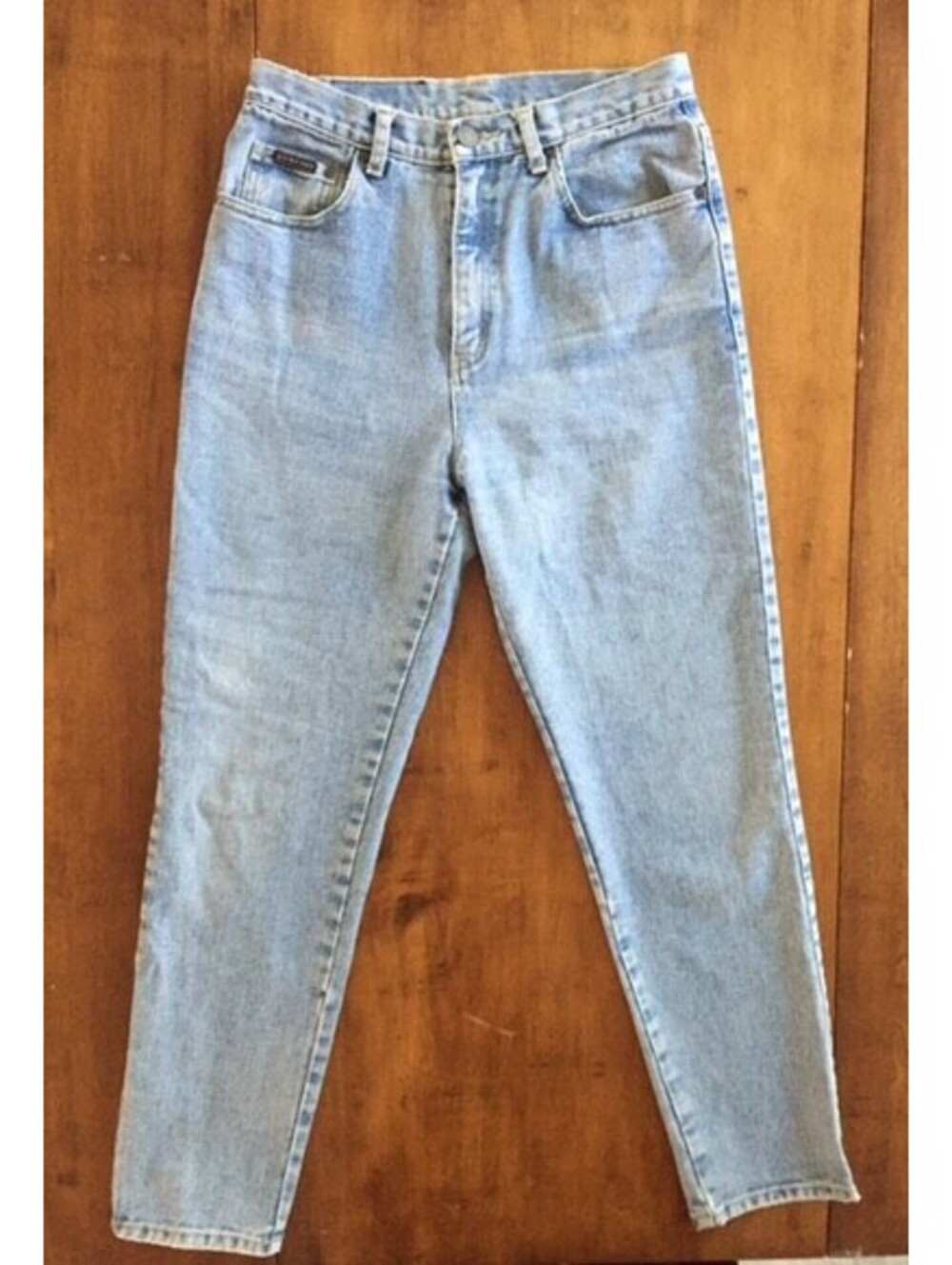 Womens NEW YORK & COMPANY JEANS Light Wash EASY PETITE FIT NY Jeans SIZE 10 P